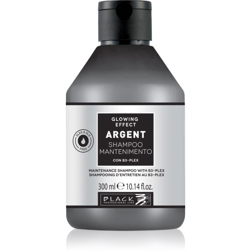 Black Professional Line Line Argent Shampoo șampon fortifiant pentru păr deteriorat pentru par lipsit de viata 300 ml