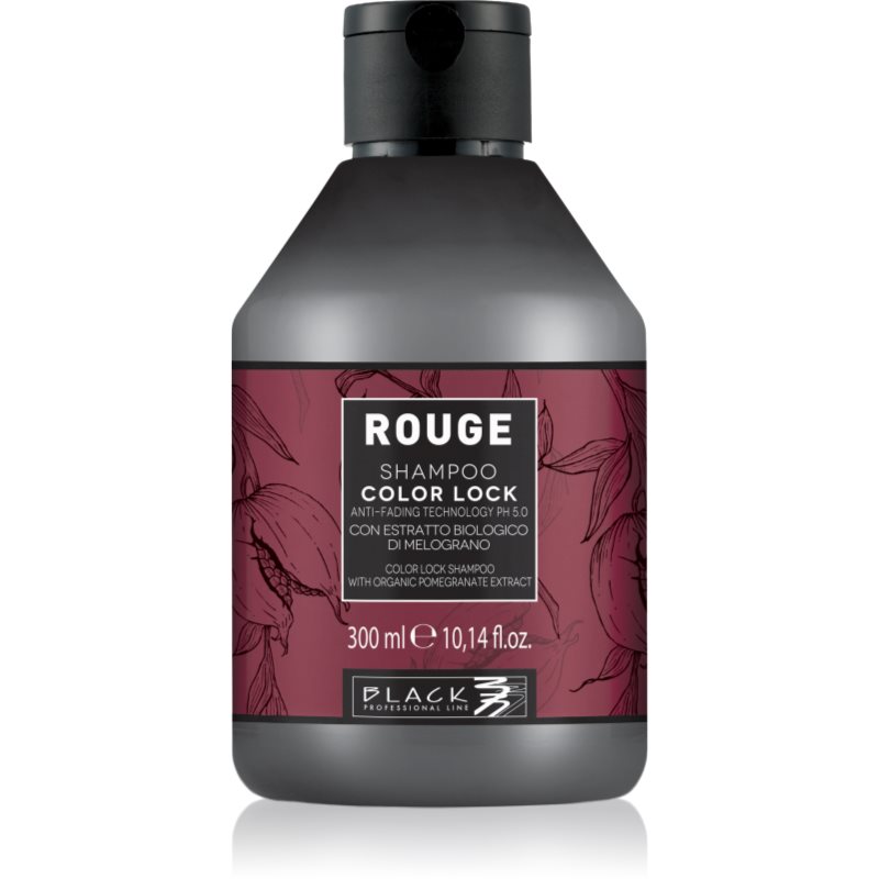 Black Professional Line Rouge Color Lock Shampoo sampon protector pentru păr vopsit 300 ml