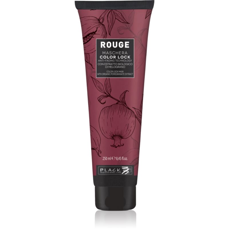 Black Professional Line Rouge Color Lock Mask masca pentru păr vopsit 250 ml