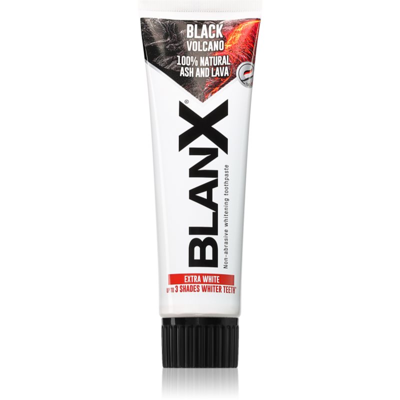 BlanX Black Volcano pasta de dinti pentru albire 75 buc