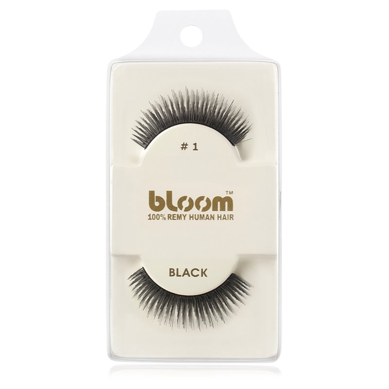 Bloom Natural gene false din par natural No. 1 (Black) 1 cm