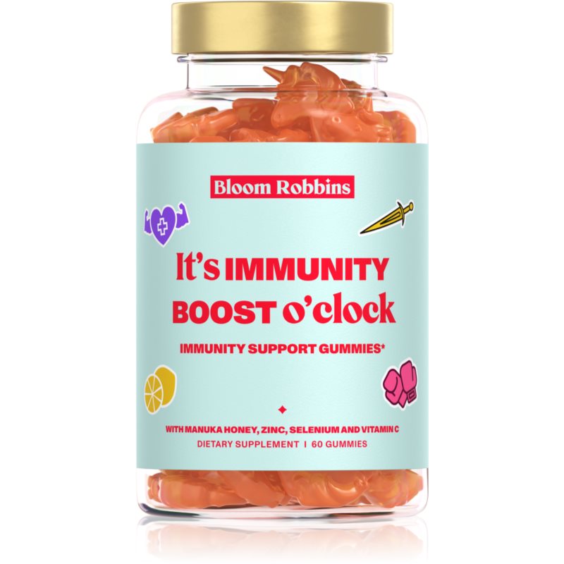 Bloom Robbins It\'s IMMUNITY BOOST o\'clock cuburi de mestecat în sprijinul sistemului imunitar 60 buc