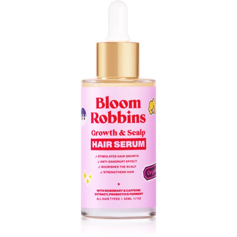 Bloom Robbins Growth & Scalp HAIR SERUM ser pentru toate tipurile de păr 50 ml