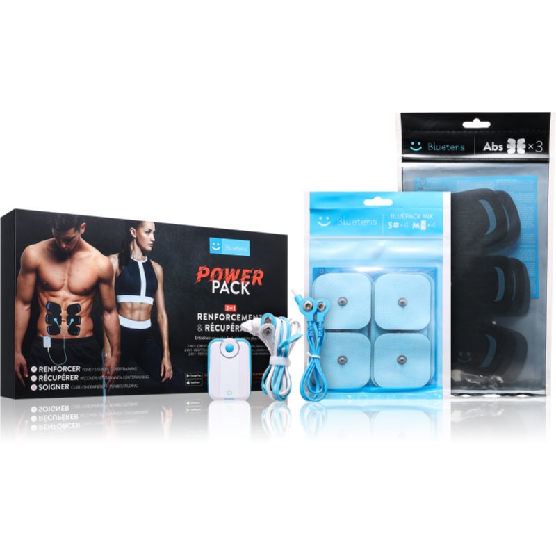 Bluetens Power Pack electrostimulator cu accesorii pentru stomac