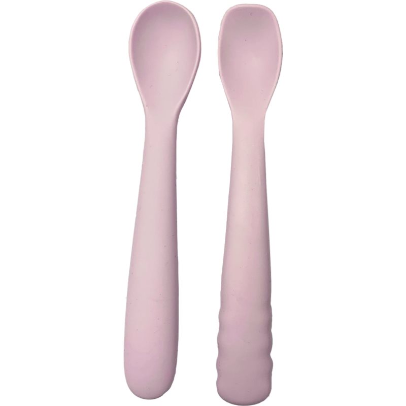 Bo Jungle B-Spoon Shape linguriță Pastel Pink 2 buc