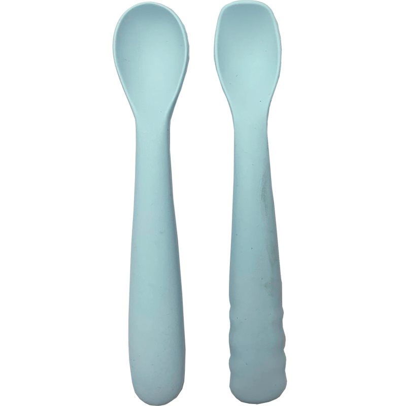 Bo Jungle B-Spoon Shape linguriță Pastel Blue 2 buc