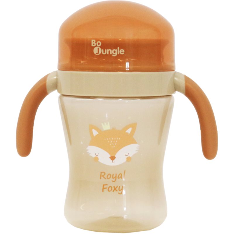 Bo Jungle Drinking Cup 360° cană pentru antrenament 6m+ Royal Foxy 240 ml