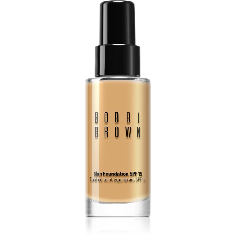 Bobbi Brown Skin Foundation SPF 15 make up hidratant SPF 15 culoare Golden Natural (W-058 / 4.75) 30 ml