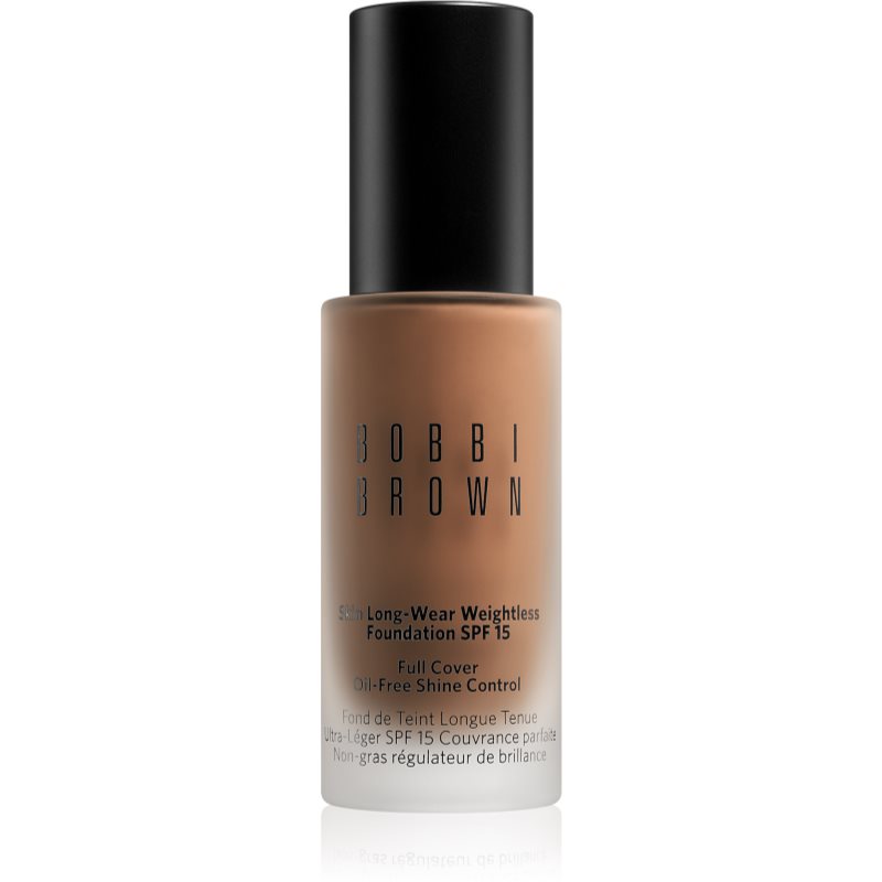 Bobbi Brown Skin Long-Wear Weightless Foundation machiaj persistent SPF 15 culoare Golden Almond W-088 30 ml