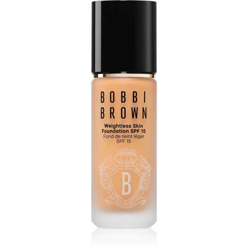 Bobbi Brown Weightless Skin Foundation SPF 15 machiaj persistent cu efect de hidratare culoare Honey 30 ml