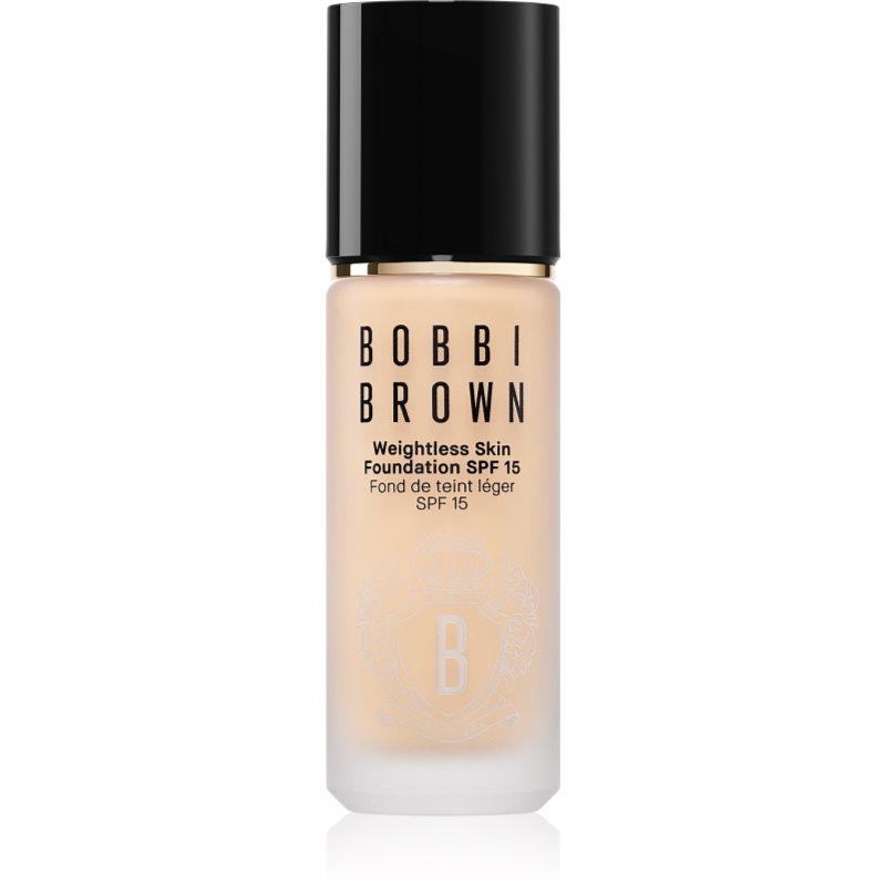 Bobbi Brown Weightless Skin Foundation SPF 15 machiaj persistent cu efect de hidratare culoare Cool Ivory 30 ml