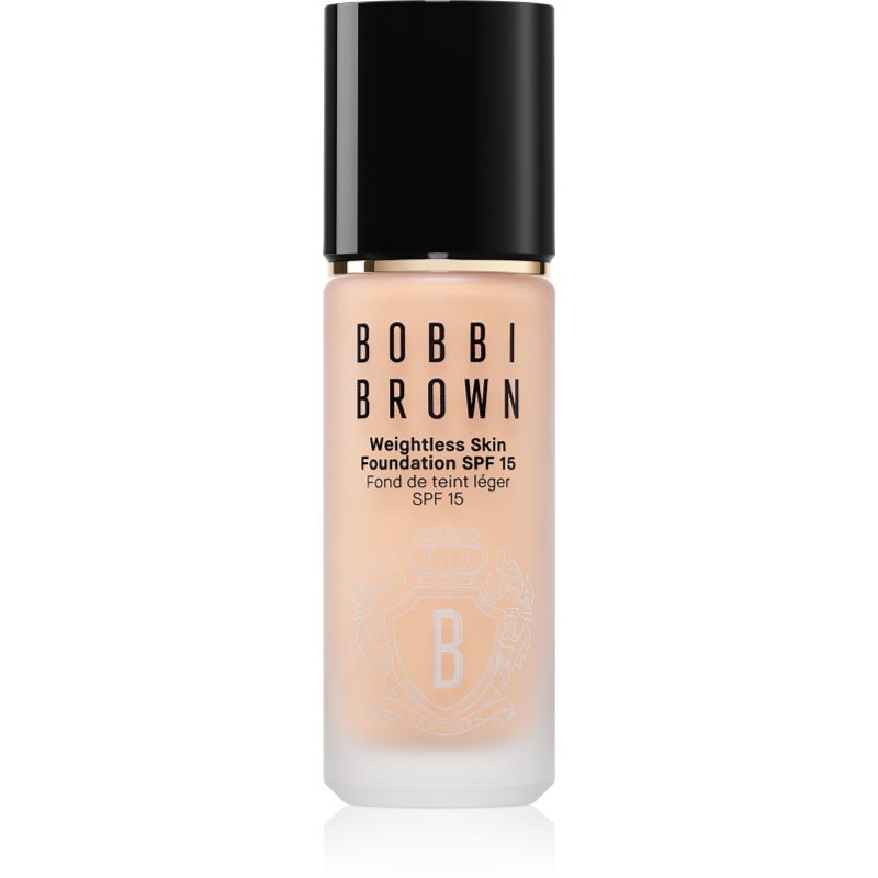 Bobbi Brown Weightless Skin Foundation SPF 15 machiaj persistent cu efect de hidratare culoare Cool Beige 30 ml