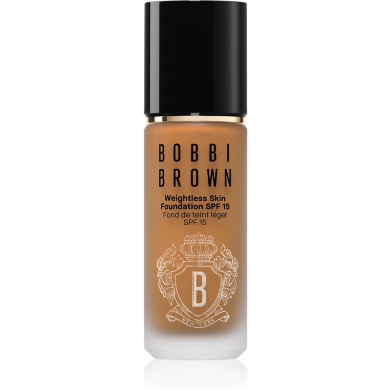 Bobbi Brown Weightless Skin Foundation SPF 15 machiaj persistent cu efect de hidratare culoare Neutral Almond 30 ml