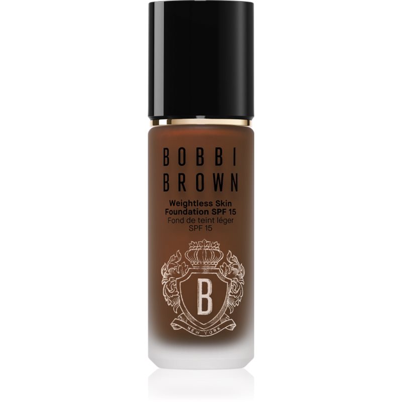 Bobbi Brown Weightless Skin Foundation SPF 15 machiaj persistent cu efect de hidratare culoare Cool Chestnut 30 ml