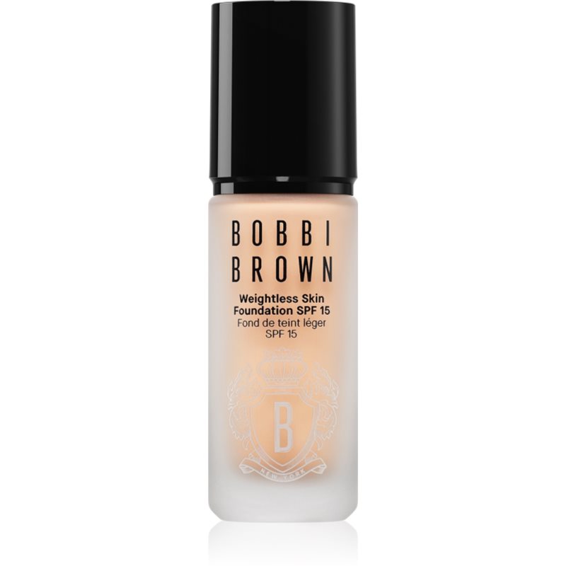 Bobbi Brown Weightless Skin Foundation SPF 15 Mini machiaj matifiant de lungă durată cu efect de hidratare culoare Beige 13 ml