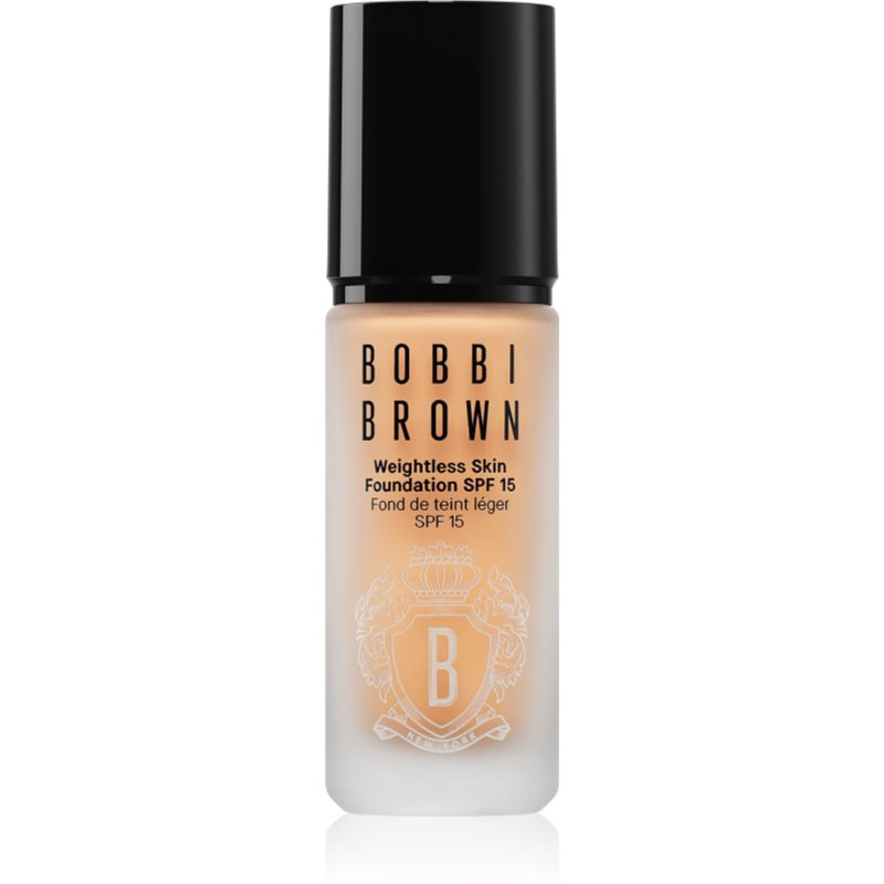 Bobbi Brown Weightless Skin Foundation SPF 15 Mini machiaj matifiant de lungă durată cu efect de hidratare culoare Honey 13 ml