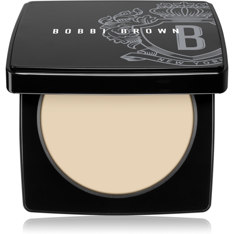 Bobbi Brown Sheer Finish Pressed Powder Relaunch pudră compactă culoare Pale Yellow 9 g