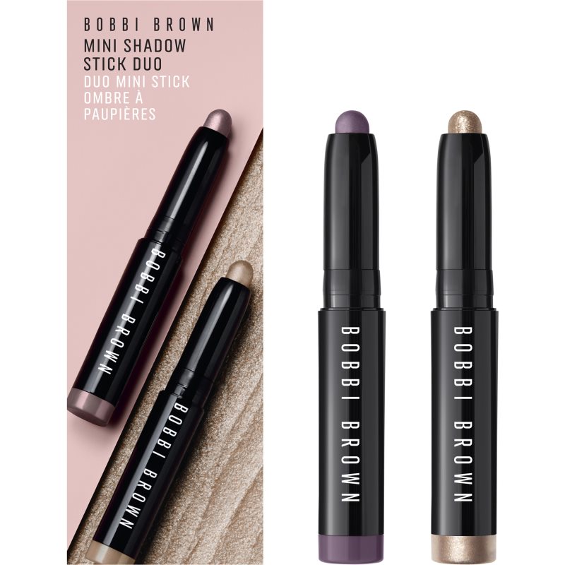 Bobbi Brown Promotional Flex Sets Mini Long-wear Cream Shadow Stick Duo​ set cadou zona ochilor culoare Mica/Dusty Mauve