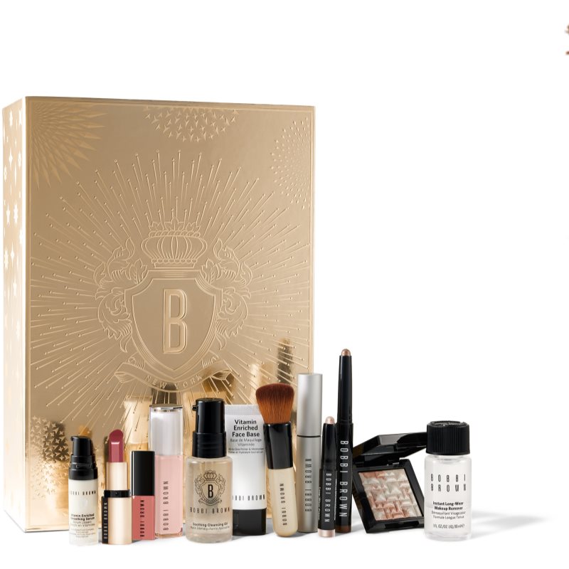 Bobbi Brown Holiday Dazzle & Glow 12-Day Advent Calendar Calendar de Crăciun pentru femei