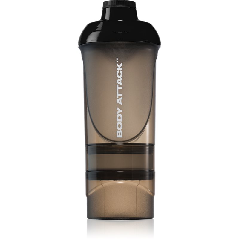 Body Attack ShakeOne shaker pentru sport culoare Black 600 ml