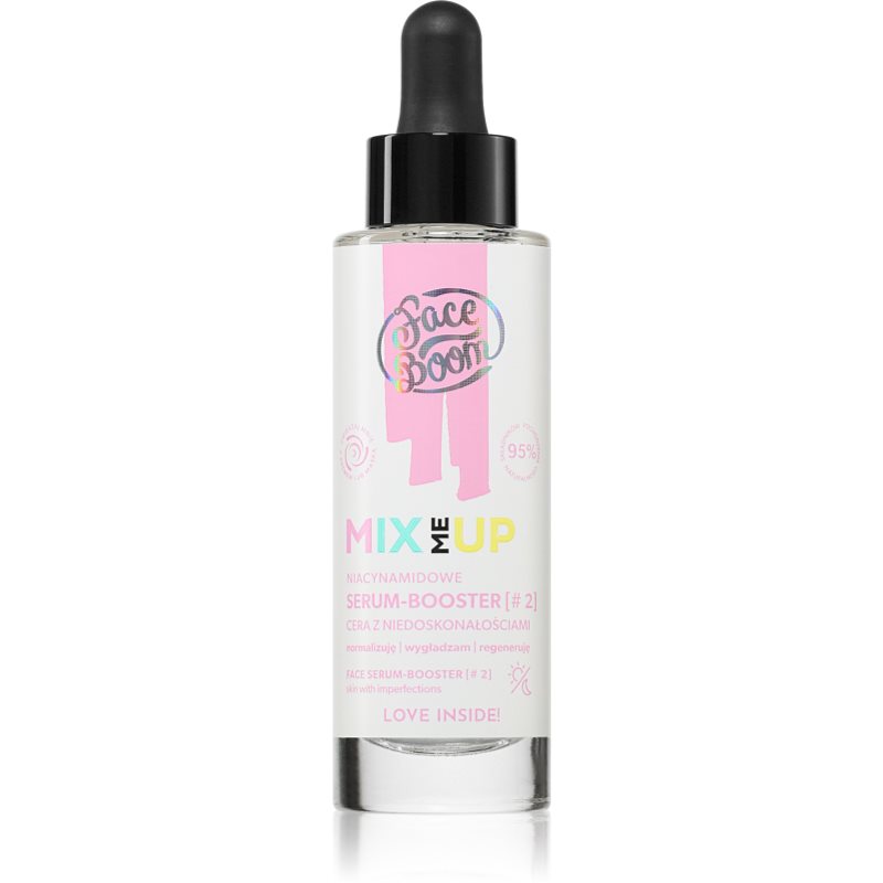 BodyBoom Mix Me Up Niacinamide Serum-Booster ser cu efect iluminator pentru pielea cu imperfectiuni 30 ml