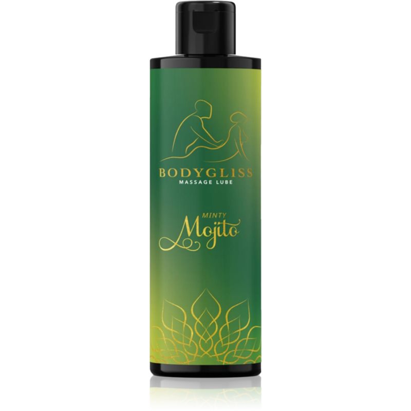 BodyGliss Minty Mojito ulei lubrifiant și pentru masaj 2 in 1 150 ml