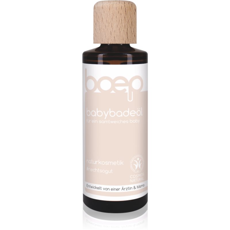 Boep Natural Baby Bath Oil ulei de baie cu ulei de migdale pentru copii 125 ml