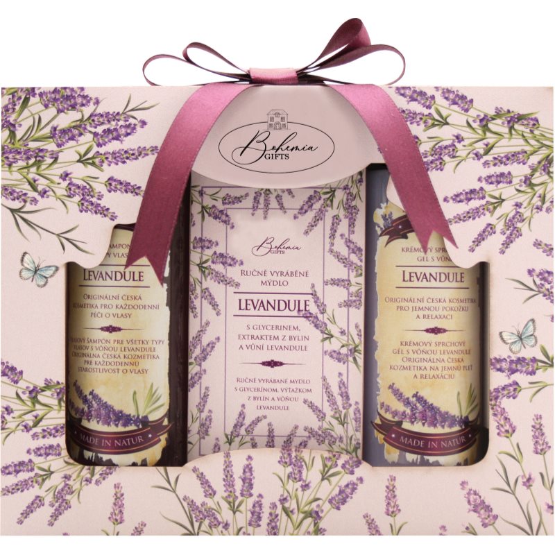 Bohemia Gifts & Cosmetics Lavender set cadou in dus