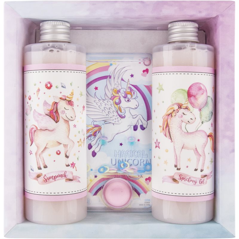 Bohemia Gifts & Cosmetics Unicorn set cadou (pentru baie) pentru copii