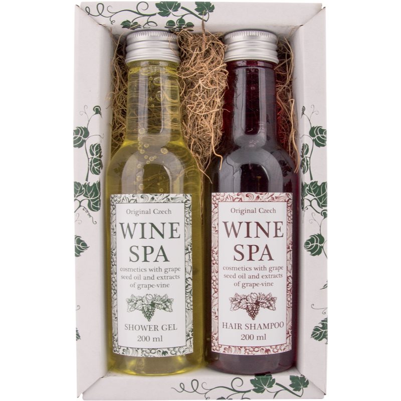 Bohemia Gifts & Cosmetics Wine Spa set cadou (in dus)