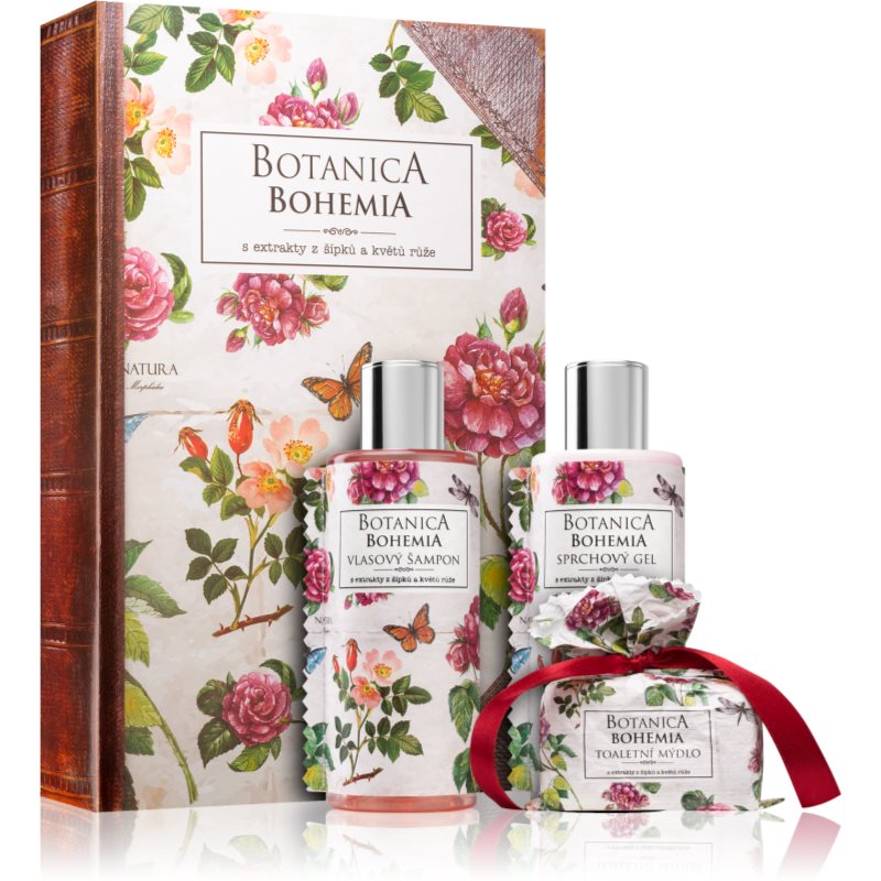 Bohemia Gifts & Cosmetics Botanica set cadou(cu extracte de trandafiri salbatici) pentru femei