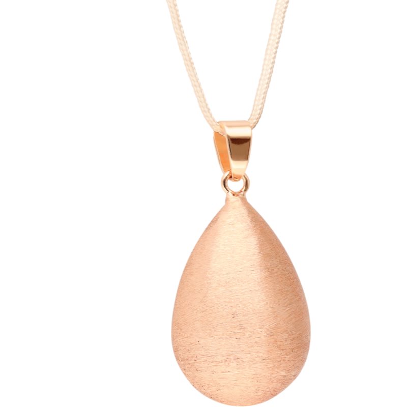 Bola DROP SHAPE clopoțel de maternitate Rose Gold 1 buc