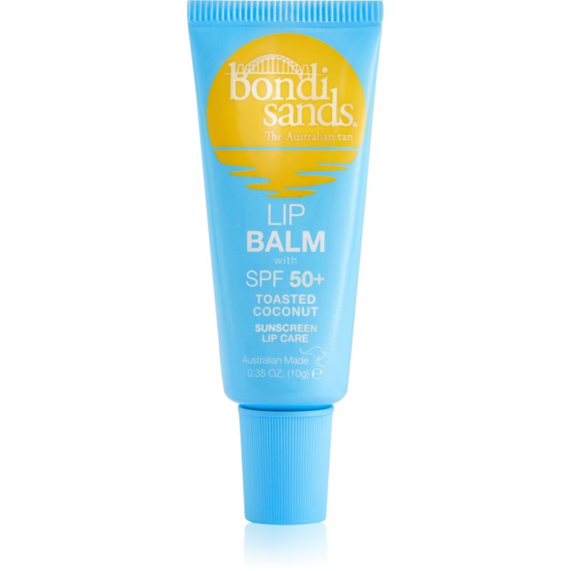 Bondi Sands SPF 50+ Lip Balm balsam de buze protector SPF 50+ cu parfum Toasted Coconut 10 g