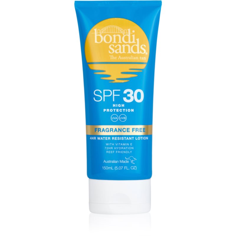 Bondi Sands SPF 30 Fragrance Free Cremă bronzare SPF 30 fără parfum 150 ml