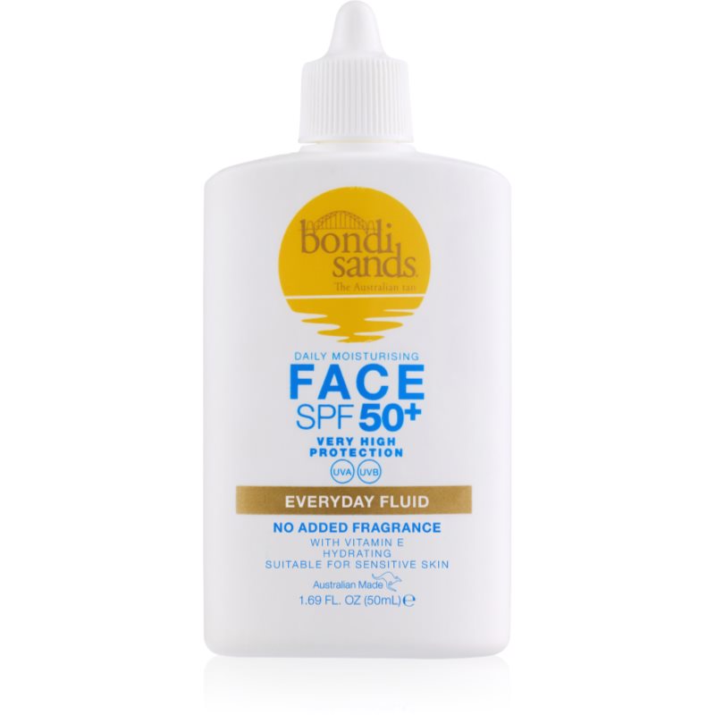 Bondi Sands SPF 50+ Everyday Face Fluid fluid pentru fata cu protectie solara SPF 50+ 50 ml