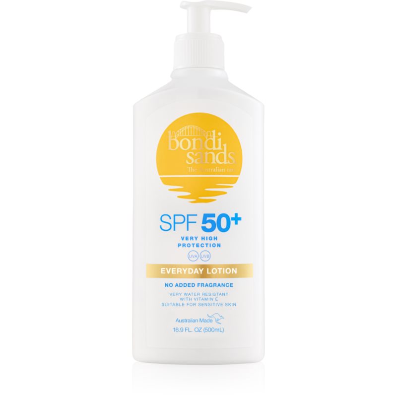 Bondi Sands SPF 50+ Everyday Body Lotion Cremă bronzare impermeabil SPF 50+ 500 ml