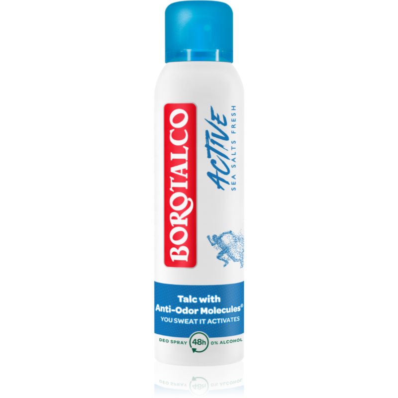 Borotalco Active Sea Salts deodorant spray cu o eficienta de 48 h 150 ml