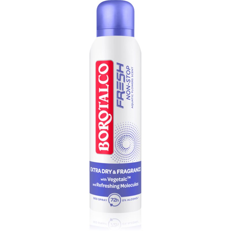 Borotalco Non-Stop Fresh Aquatic Flowers deodorant spray 72 ore 150 ml