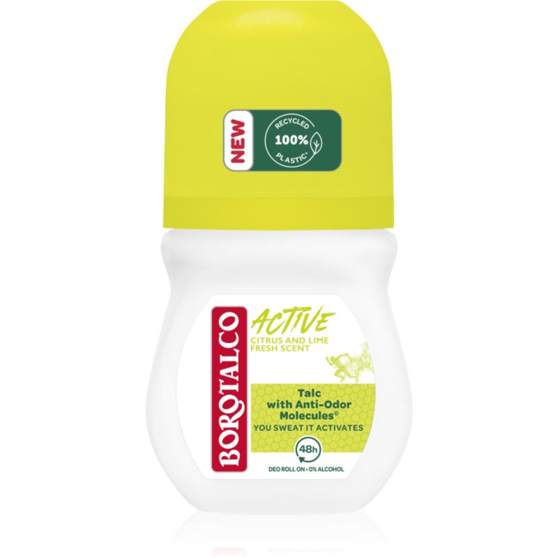 Borotalco Active Citrus & Lime Deodorant roll-on 48 de ore 50 ml