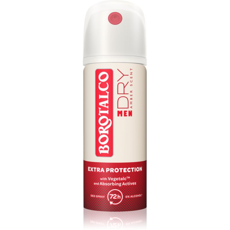 Borotalco MEN Dry deodorant spray 72 ore parfum Amber 40 ml