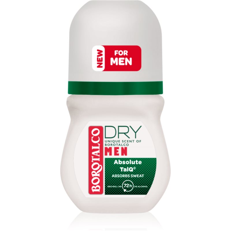Borotalco MEN Dry deodorant roll-on 72 ore parfum Unique Scent of Borotalco 50 ml