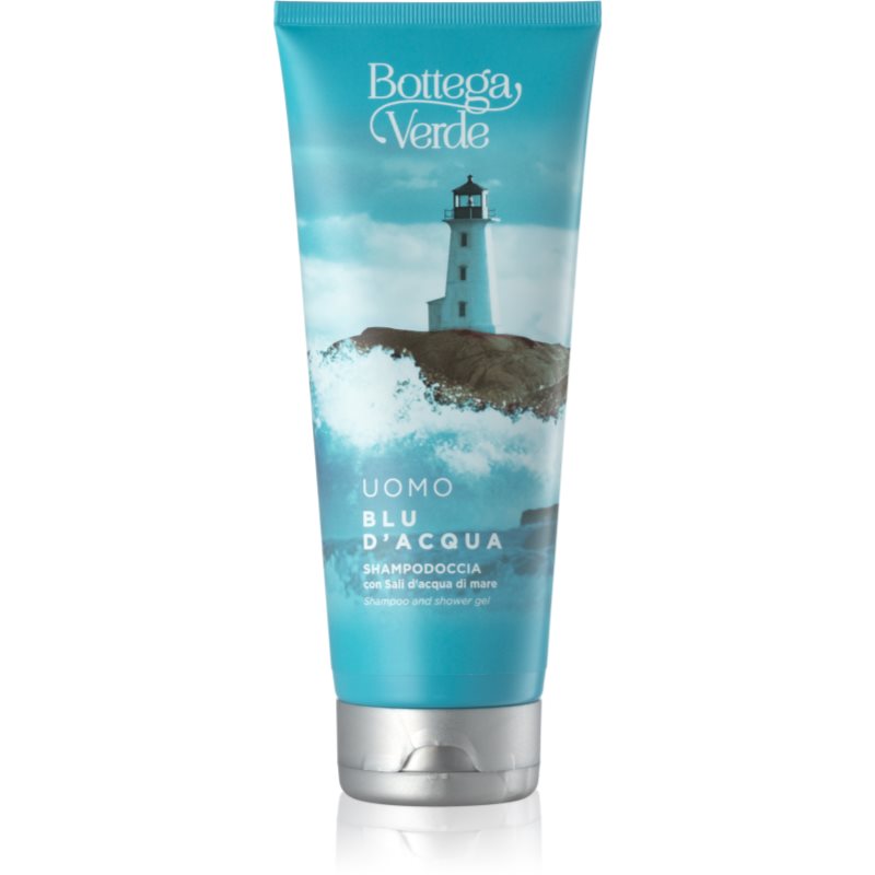 Bottega Verde Blu d´Acqua 2 in 1 gel de dus si sampon cu sare de mare 200 ml