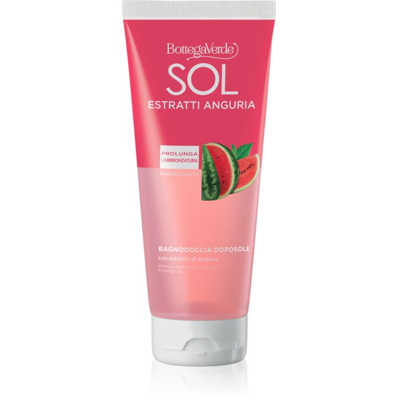 Bottega Verde Sol Estratti Calmant Baie & Gel de dus pentru un bronz de lunga durata 200 ml