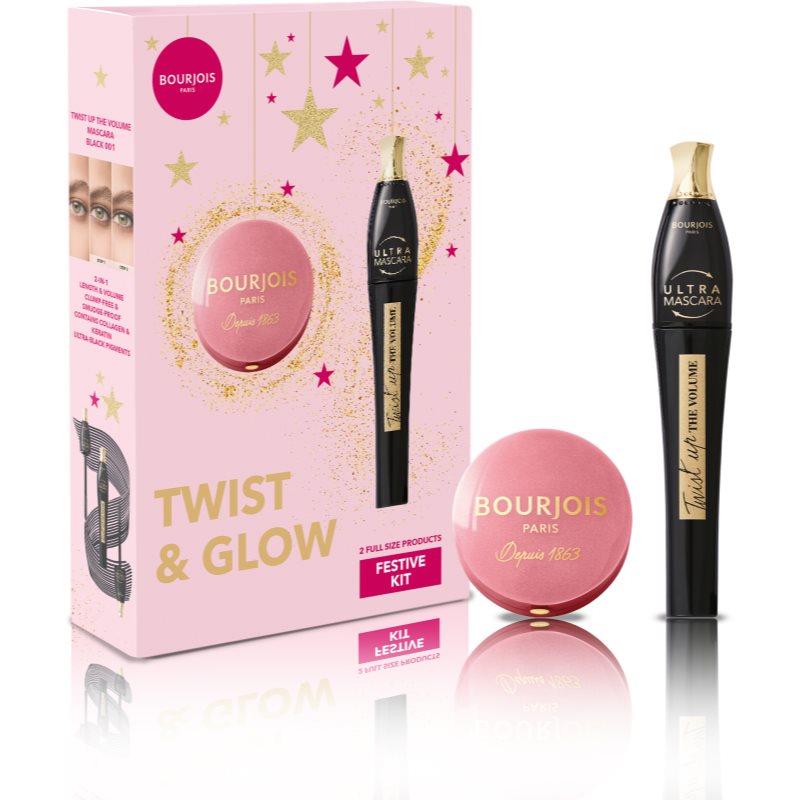 Bourjois Twist & Glow set cadou de Crăciun
