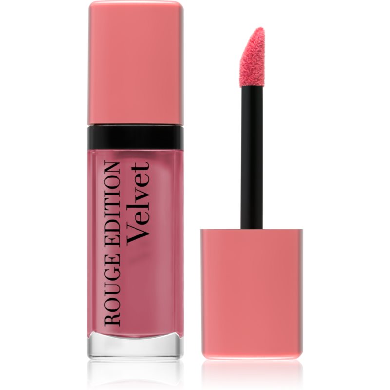 Bourjois Rouge Edition Velvet ruj de buze lichid cu efect matifiant culoare 10 Don´t Pink Of It! 7.7 ml