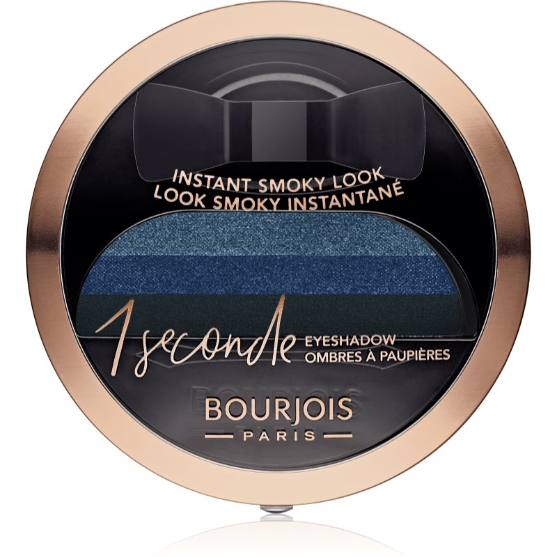 Bourjois 1 Seconde farduri de ochi pentru un machiaj fumuriu culoare 04 Insaisissa-Bleu 3 g