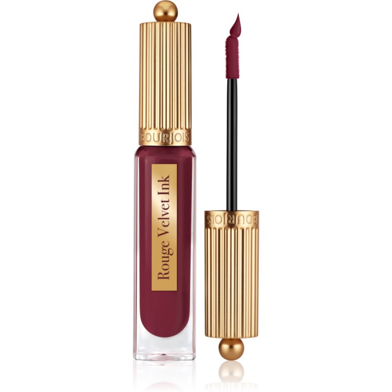 Bourjois Rouge Velvet Ink ruj de buze lichid cu efect matifiant culoare 11 Rasin-Terdit 3.5 ml