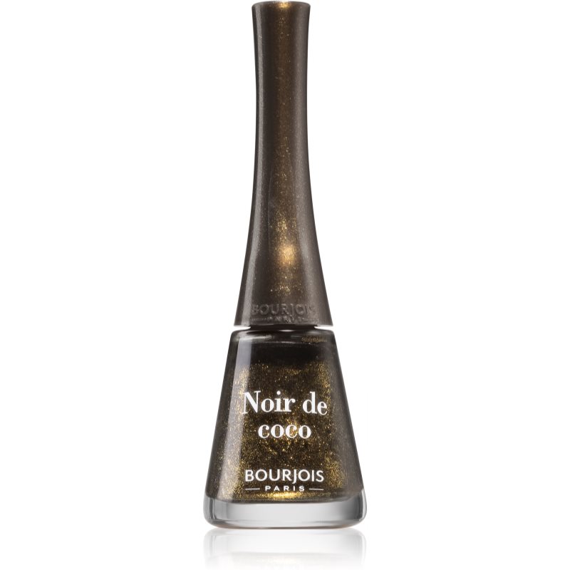 Bourjois 1 Seconde lac de unghii cu uscare rapida culoare 039 Noir de Coco 9 ml