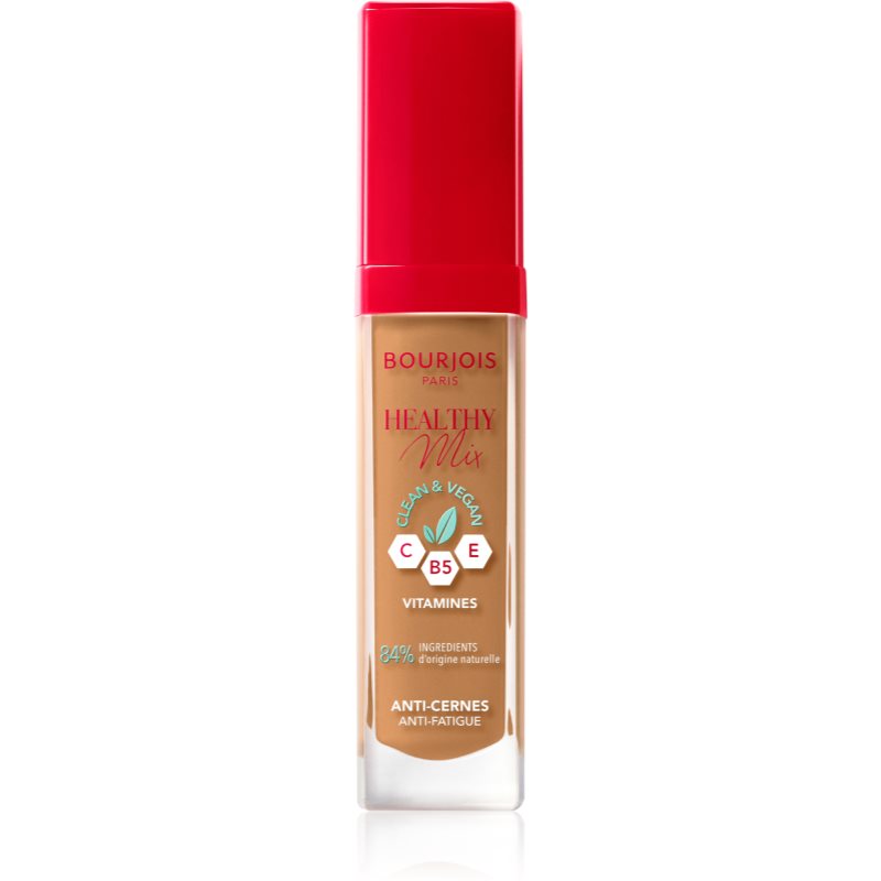 Bourjois Healthy Mix hidratant anticearcan impotriva cearcanelor culoare 58 Caramel 6 ml