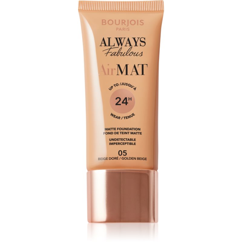 Bourjois Air Mat machiaj cu efect matifiant culoare 05 Golden Beige 30 ml